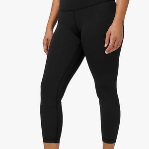 NWT Lululemon Wunder Under HR Tight 25" Size 2 - Black